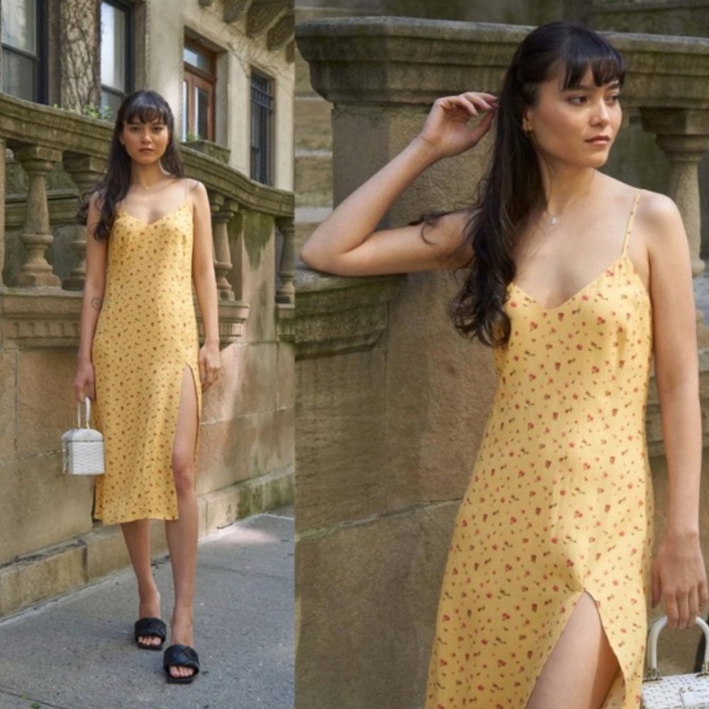 Reformation Crimini Dress in Gwen